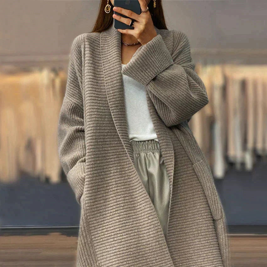 Euphemia | Langen Strickjacke