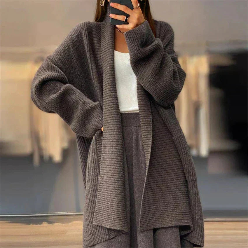 Euphemia | Langen Strickjacke