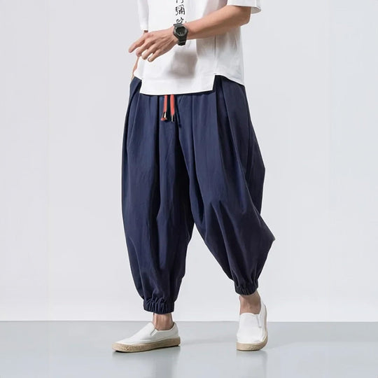 DUMONT LYON | OVERSIZE COTTON PANTALONS