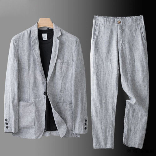 OTTAVIO | Eifacher Lino Elegante Robe