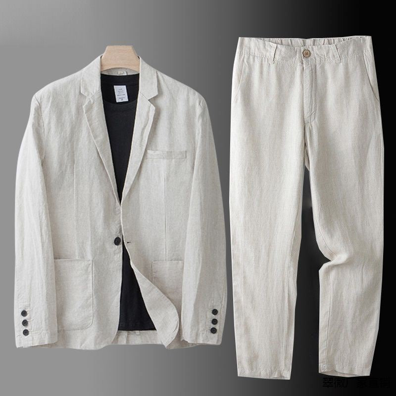 OTTAVIO | Eifacher Lino Elegante Robe