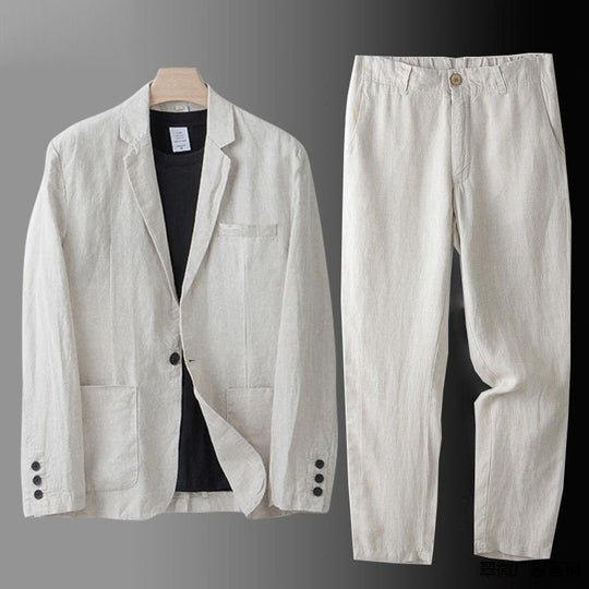 OTTAVIO | Eifacher Lino Elegante Robe