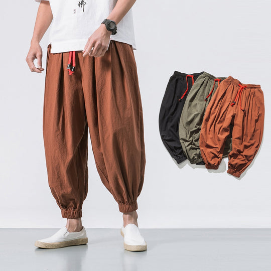 DUMONT LYON | OVERSIZE COTTON PANTALONS