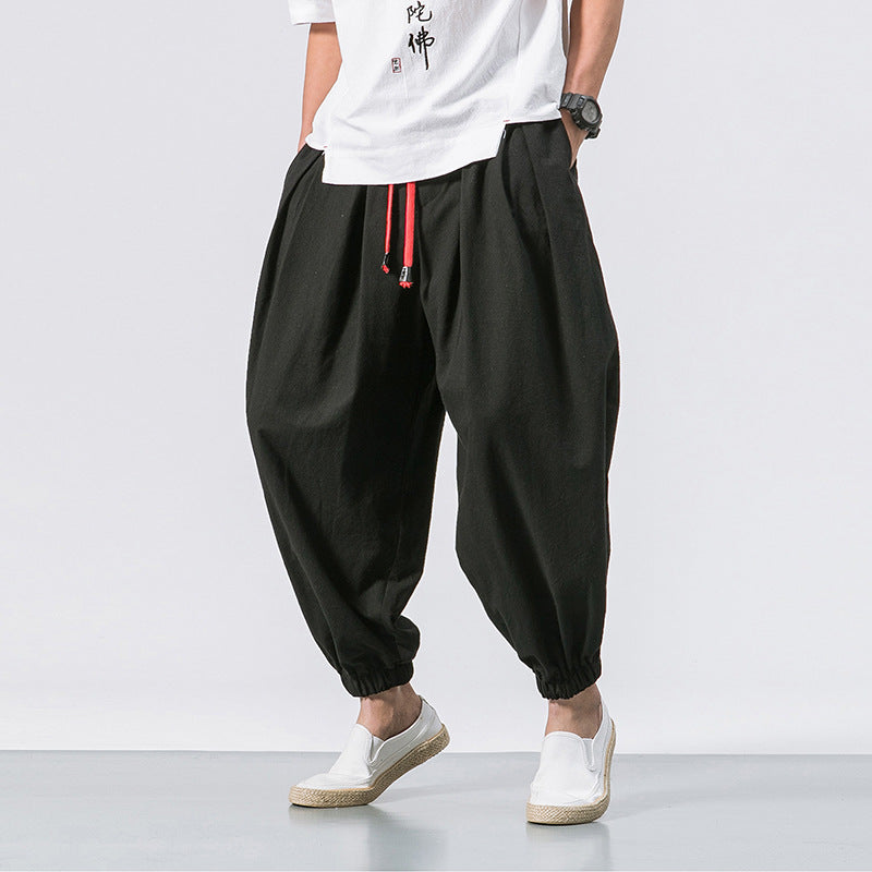 DUMONT LYON | OVERSIZE COTTON PANTALONS