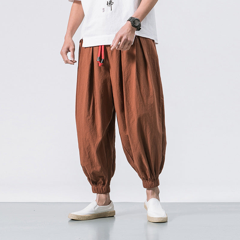 DUMONT LYON | OVERSIZE COTTON PANTALONS