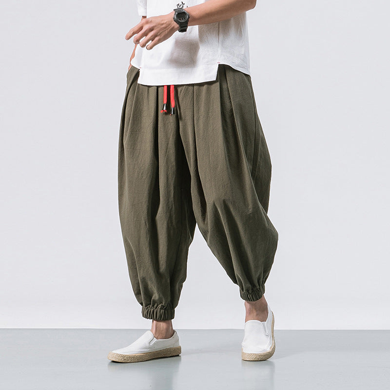 DUMONT LYON | OVERSIZE COTTON PANTALONS