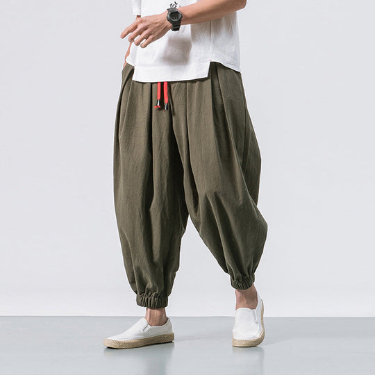 DUMONT LYON | OVERSIZE COTTON PANTALONS