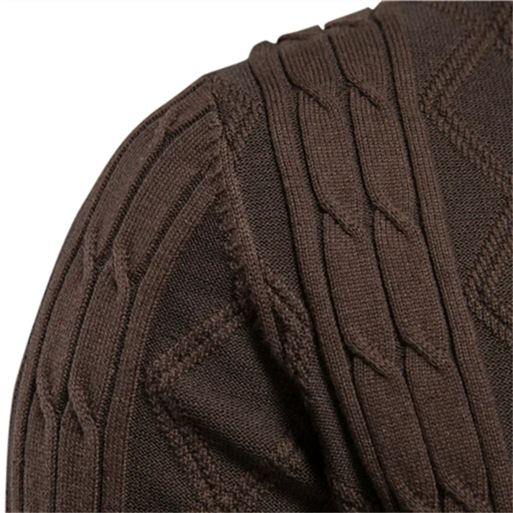 DUMONT LYON™ | Männer Cardigan mat Knäpper
