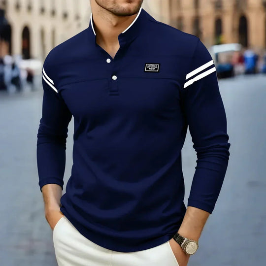 DUMONT LYON | Modern Langärmelig T-Shirt fir Männer