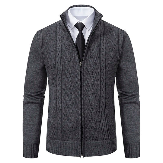 DUMONT LYON | MANN GILET mat Luxus-Zip