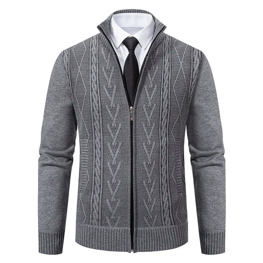 DUMONT LYON | MANN GILET mat Luxus-Zip