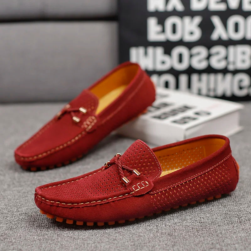 HAROLD | Atmungsaktiv Chauffeur Mocassins