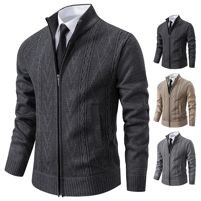 DUMONT LYON | MANN GILET mat Luxus-Zip
