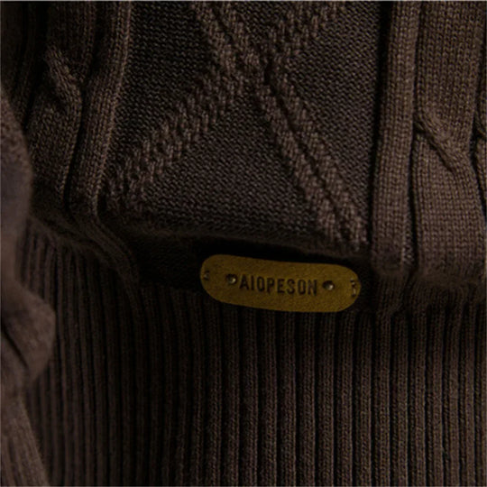 DUMONT LYON™ | Männer Cardigan mat Knäpper