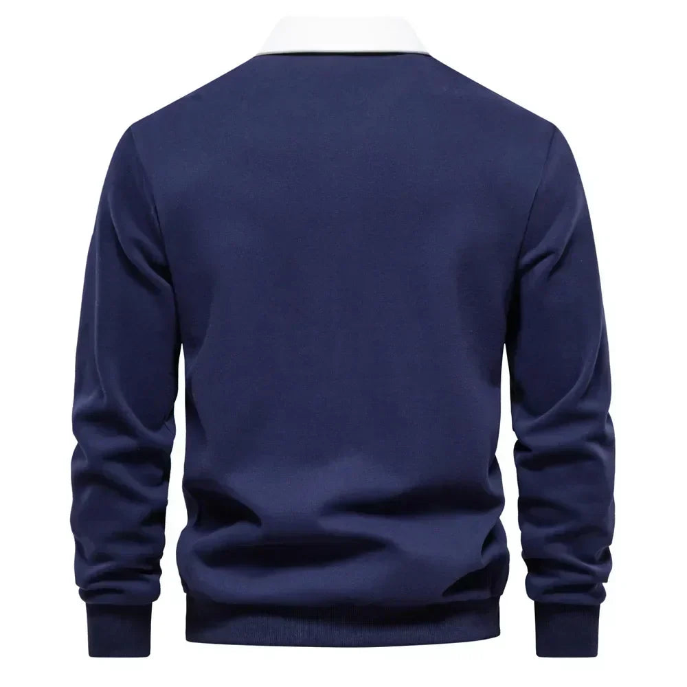 DUMONT LYON | POLO-PULL MAT Contraster Raffinéë