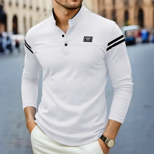 DUMONT LYON | Modern Langärmelig T-Shirt fir Männer