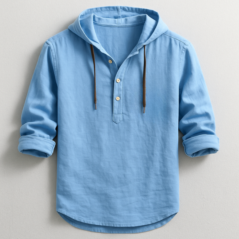 DUMONT LYON™ | LUXUSSHIRT mat Kapuz