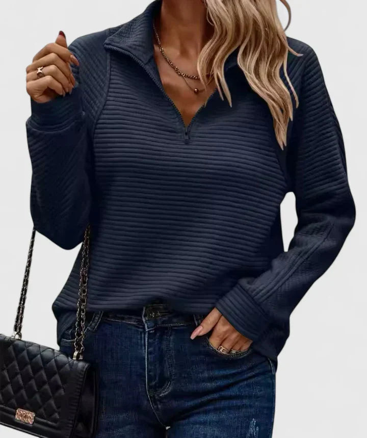 Korynne | Séiss a schéin Pullover