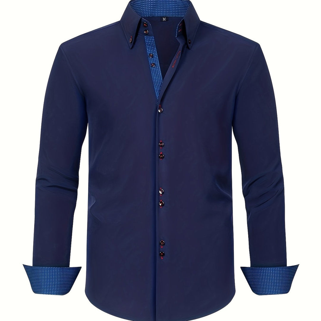ALBERTO | ELEGANT APEMANT A LÉIWE GEMAACHT MAT KONTRASTÉIERT DETAILS