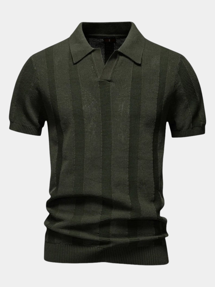 DUMONT LYON | POLO EN MAILLE ÉLEVÉE