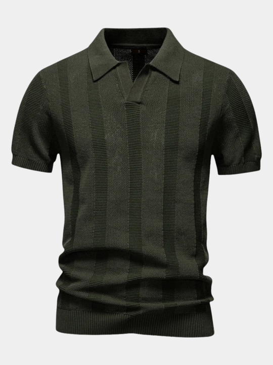 DUMONT LYON | POLO EN MAILLE ÉLEVÉE