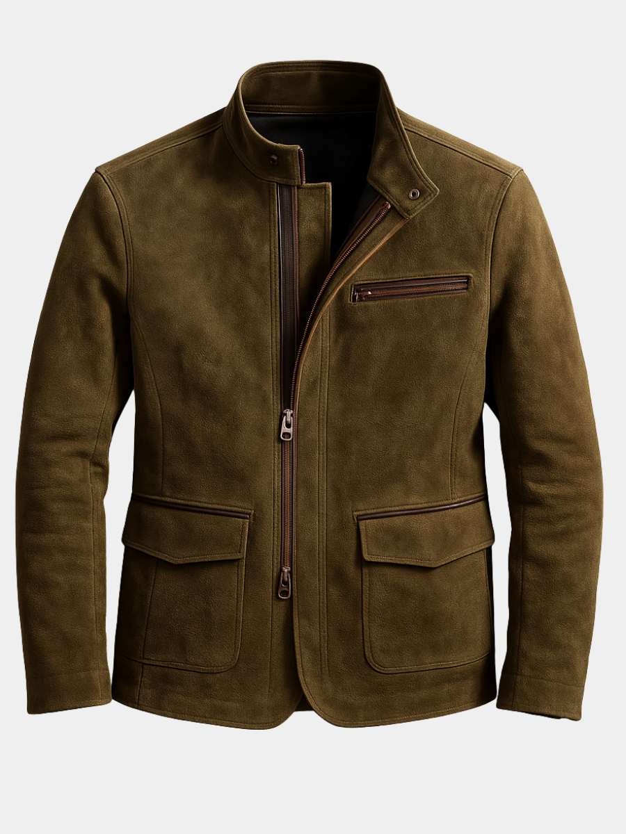 DUMONT LYON | Lënsenjacke aus Daim