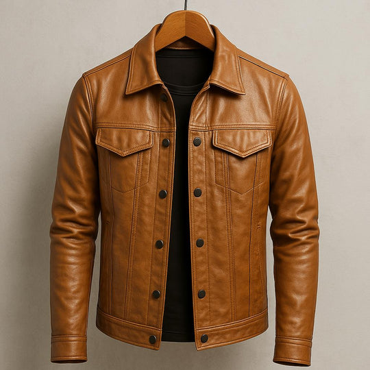 DUMONT LYON | Modéierte Rieder-Luiewenjacke aus Lieder