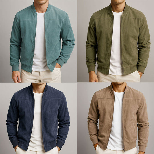 DUMONT LYON | Stadlech leder Jacke aus Wildleder