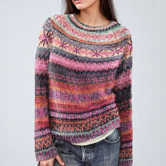 Anna | Klassik Fair Isle Pullover