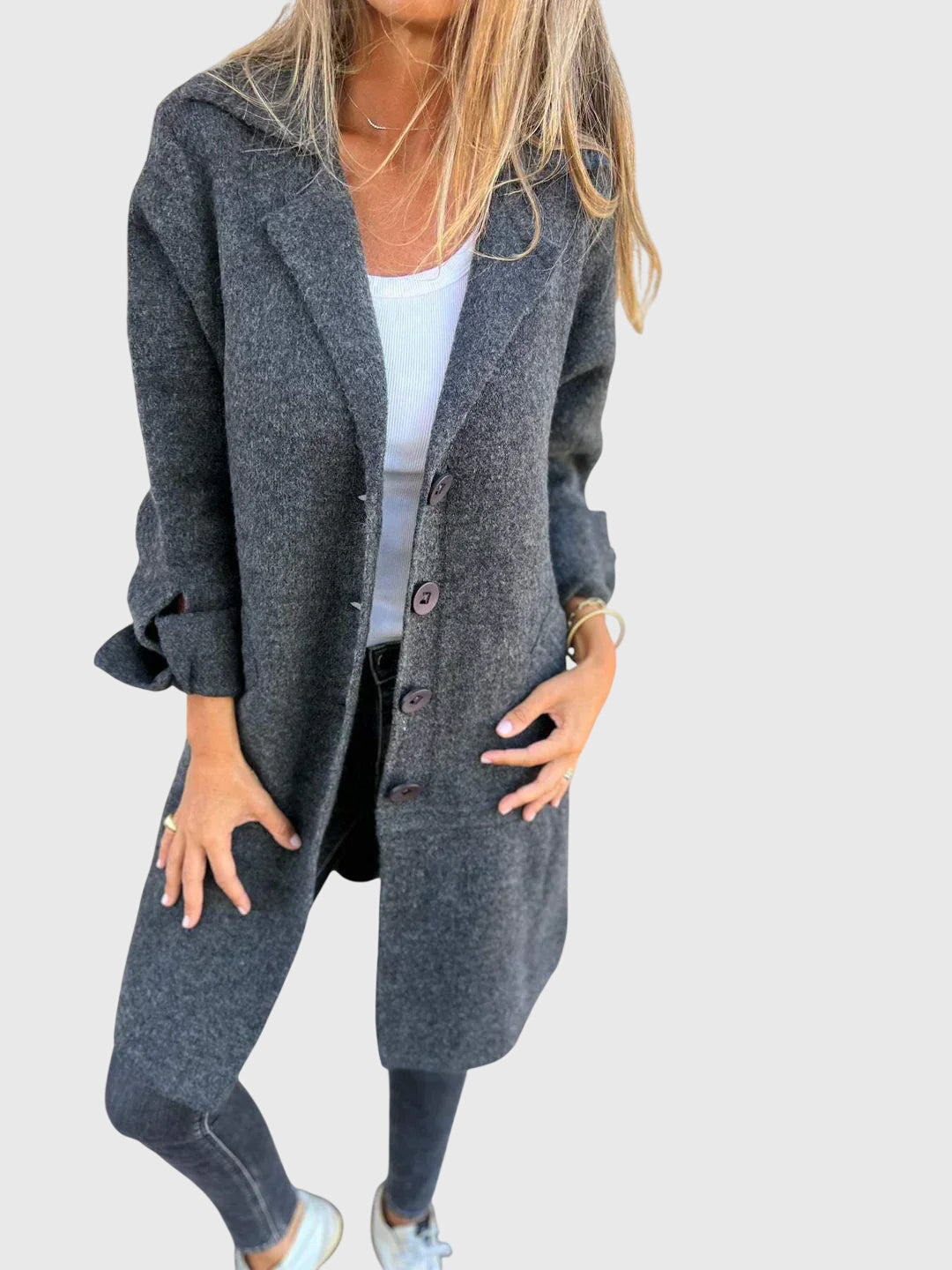 Lisa - Blazer mat Knäppercher