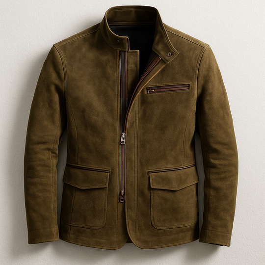 DUMONT LYON | Lënsenjacke aus Daim