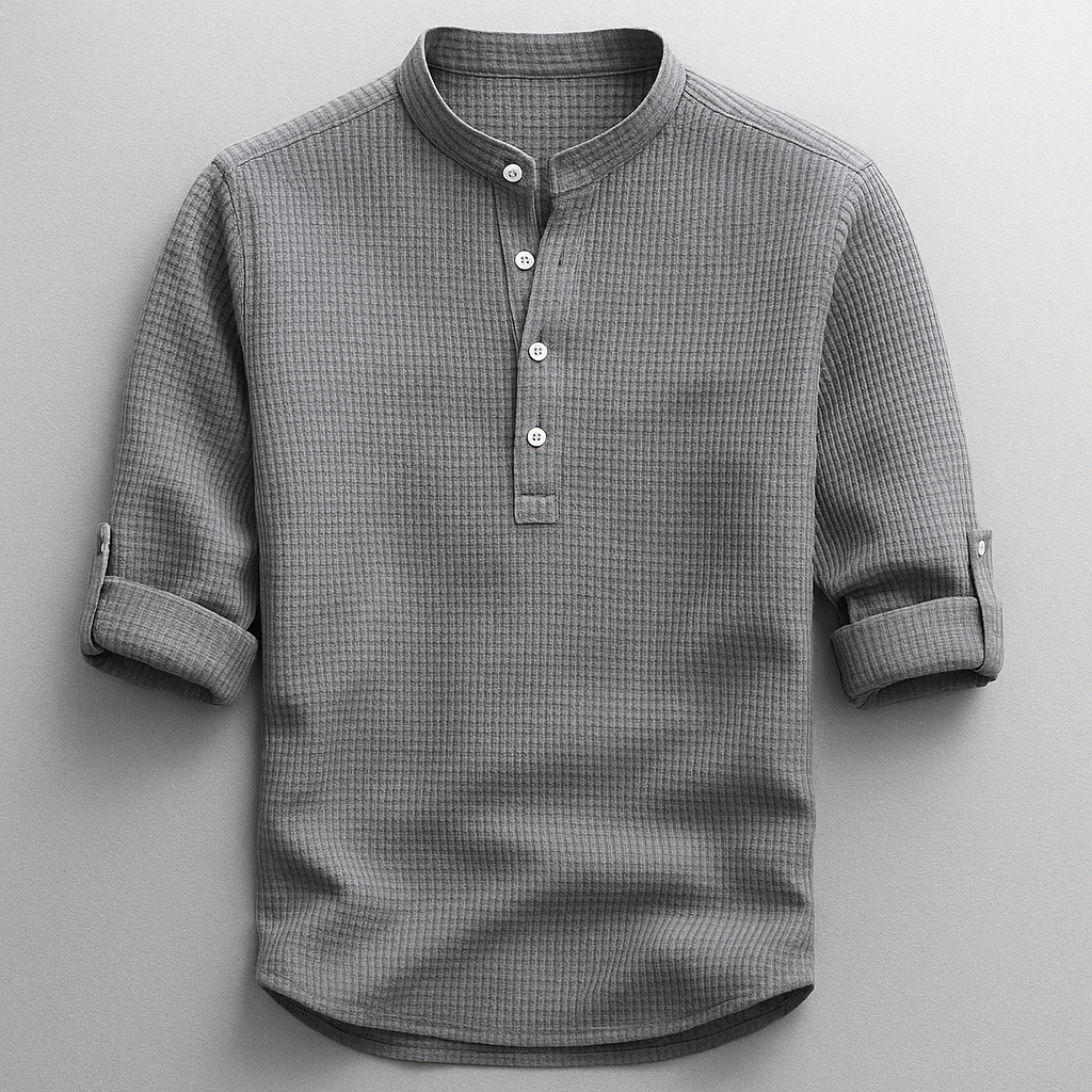DUMONT LYON | T-Shirt aus Baumwoll a Leinen
