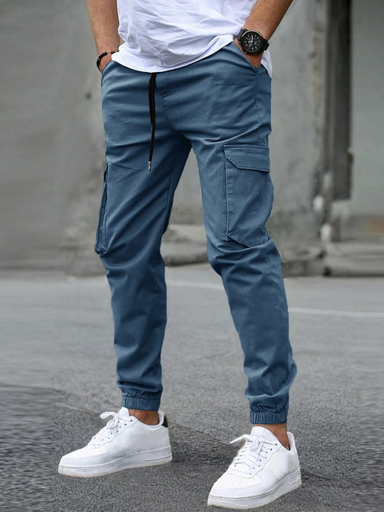 DAVIDE | CARGO PANTALONEN JOGGER FIR Froe