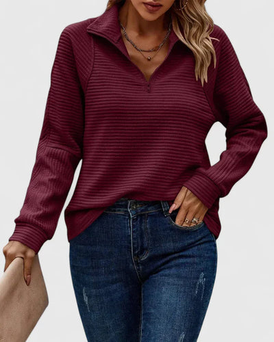 Korynne | Séiss a schéin Pullover