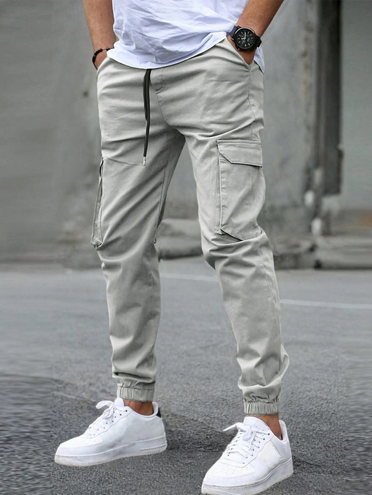 DAVIDE | CARGO PANTALONEN JOGGER FIR Froe