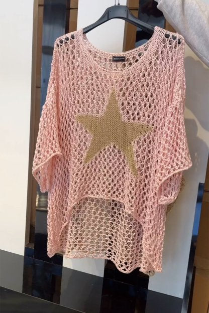 Larissa | Eleganten Strickpullover mat Stären