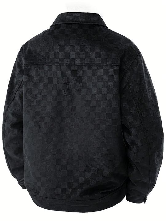 DUMONT LYON | Fleesch-Veste aus Veloursleder