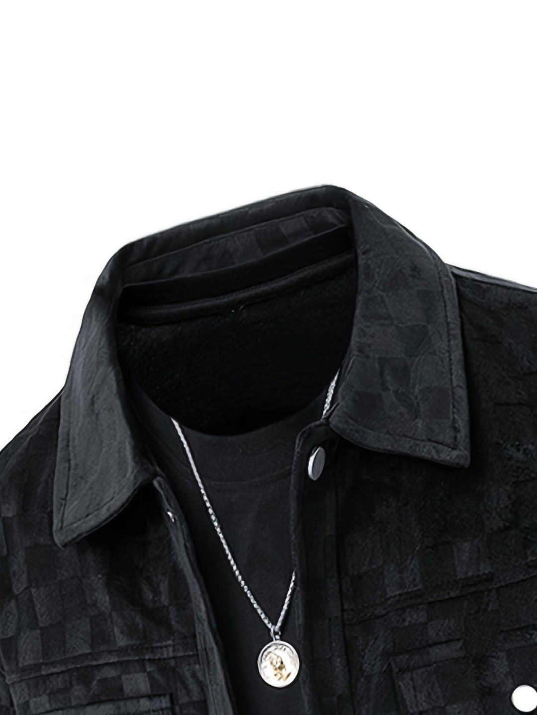 DUMONT LYON | Fleesch-Veste aus Veloursleder