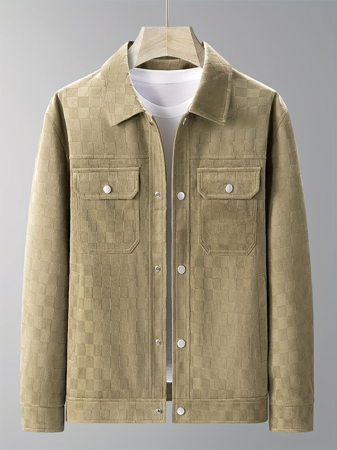 DUMONT LYON | Fleesch-Veste aus Veloursleder