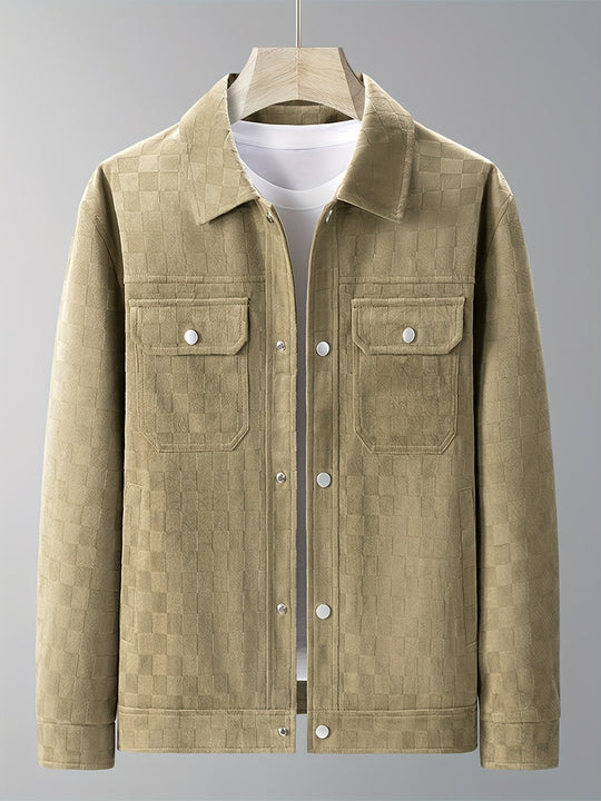 DUMONT LYON | Fleesch-Veste aus Veloursleder