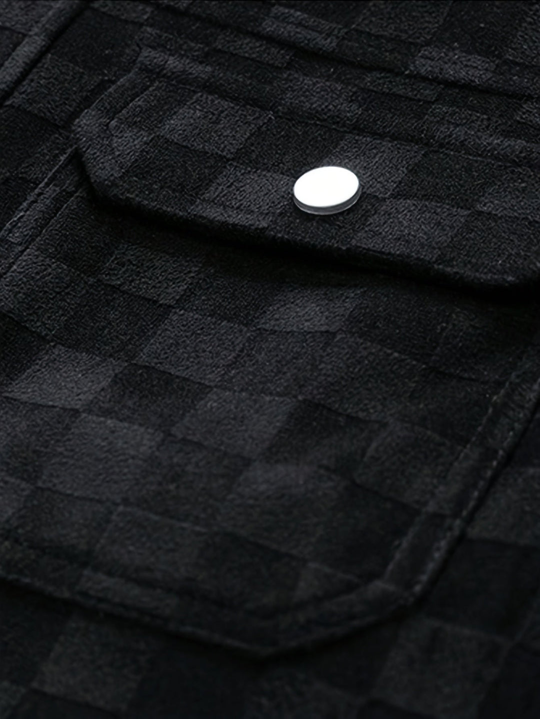 DUMONT LYON | Fleesch-Veste aus Veloursleder