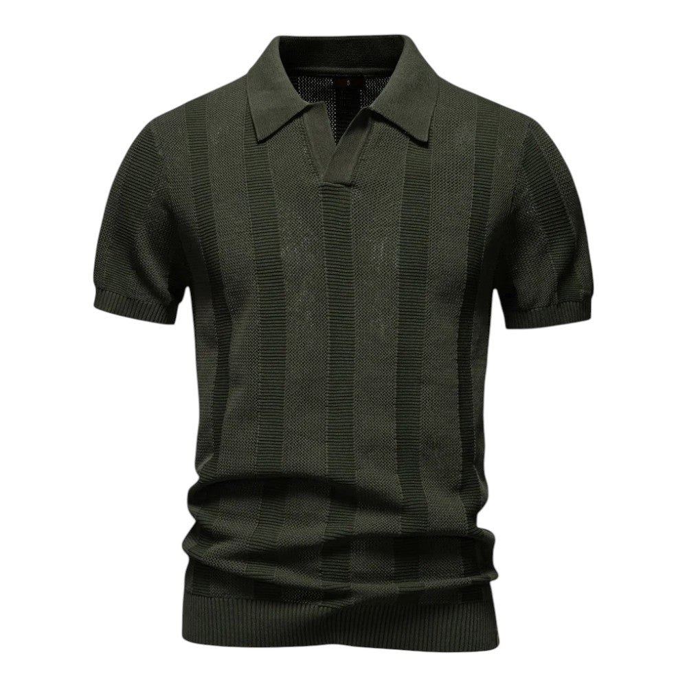 DUMONT LYON | POLO EN MAILLE ÉLEVÉE