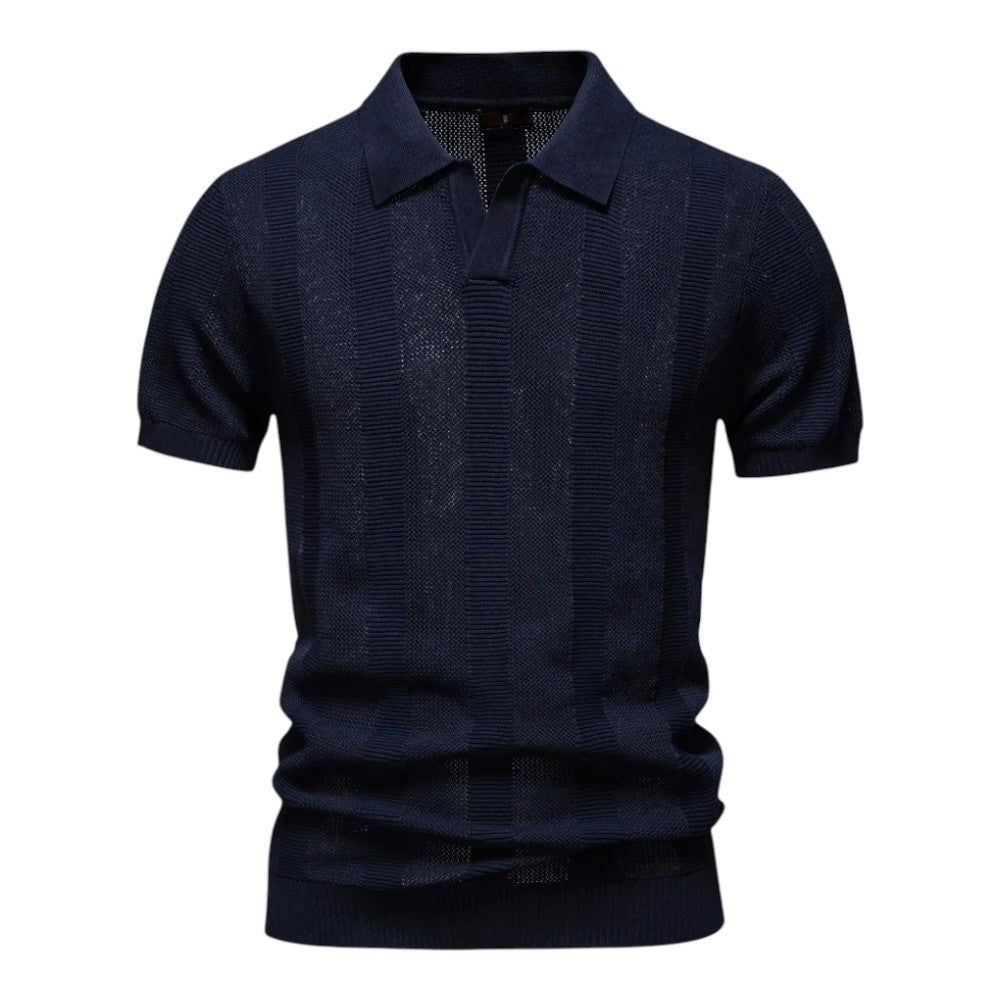 DUMONT LYON | POLO EN MAILLE ÉLEVÉE