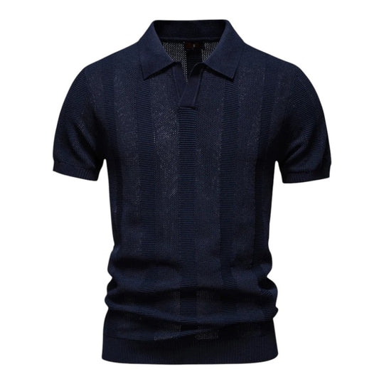 DUMONT LYON | POLO EN MAILLE ÉLEVÉE