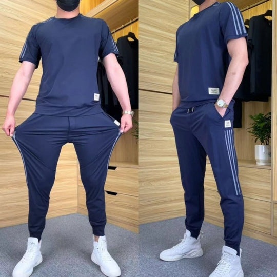 DUMONT LYON | Komplet Männer aus Luxusstoff mat Elastik