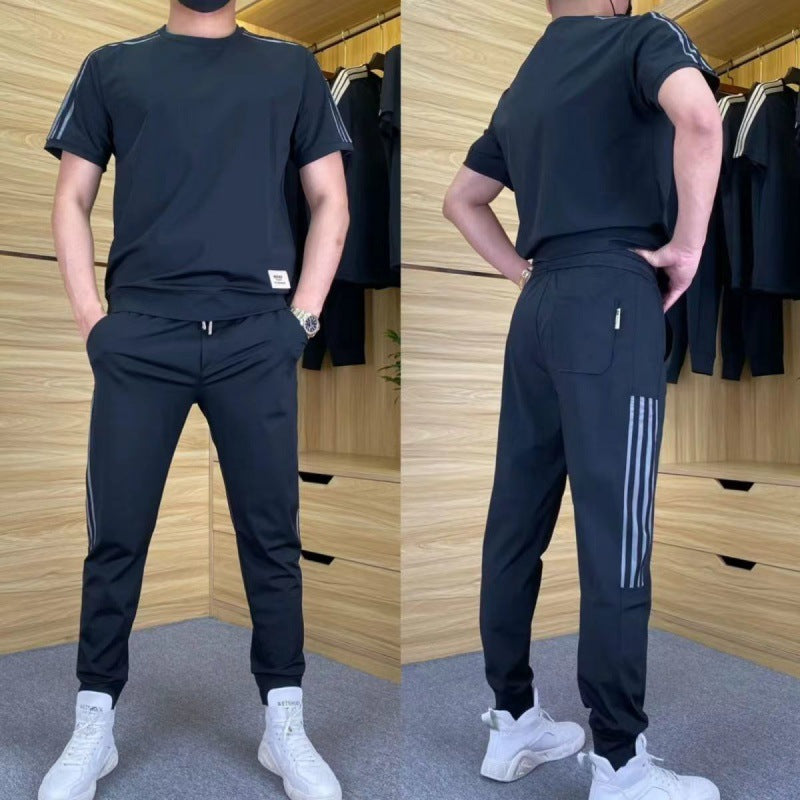 DUMONT LYON | Komplet Männer aus Luxusstoff mat Elastik