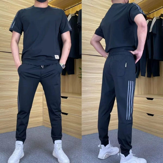 DUMONT LYON | Komplet Männer aus Luxusstoff mat Elastik