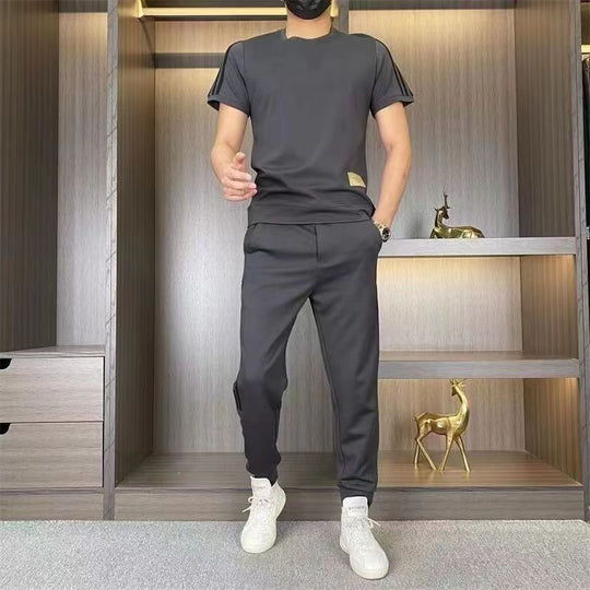 DUMONT LYON | Komplet Männer aus Luxusstoff mat Elastik